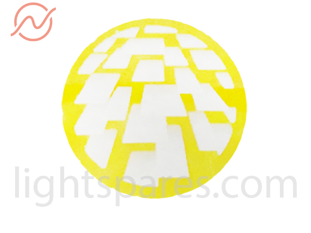 SGM Victory - Gobo Yellow Pattern d=34mm (Glas)