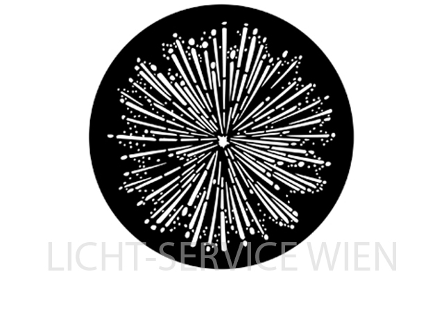 Rosco (DHA) Gobo B-Size - 77767 Fireworks 2