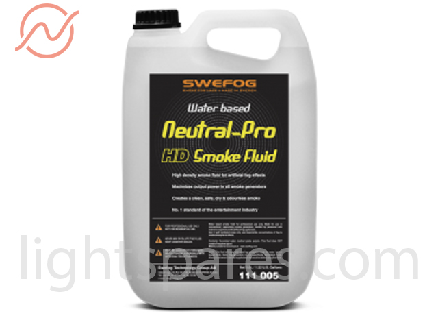 Swefog - Neutral Pro HD Smoke Fluid 5L