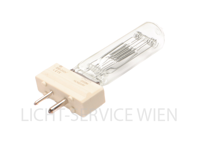 Halogen Lampe CP43 2000W 240V [GY16] GE