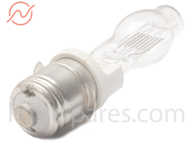 Kandolite JDR-C 120V 50W GU10 Red Light Bulb, Replacement Lamp