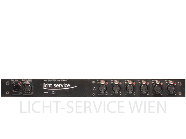 LichtService - DMX Splitter 1/6 Studio